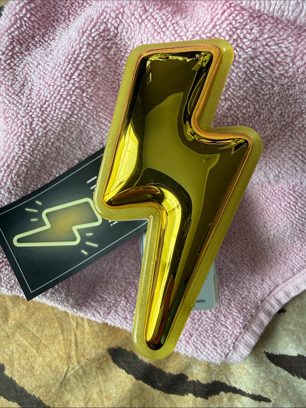 NWT Lightning Bolt Neon Wallflower Nightlight!